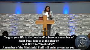 Saint Paul AME Church, Miami, FL with Pastor Robert Jackson, III Saint Paul  AME Church is a ministry changing the world, one person at a time! We are  the Light of th