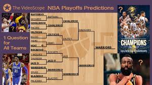 National basketball association (nba) playoff bracket on espn.com. Nba Playoffs Predictions A Question For Every Team The Videoscope