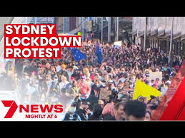 Police arrested more than 60 people and fined 107 more after a crowd of about 3,000 gathered in sydney on saturday to protest against the city's lockdown. Fears Sydney Anti Lockdown Protest Will Be Covid Super Spreader 7news Youtube