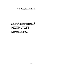 Mae recomanda cetatenilor romani care se afla in scop turistic sau tranziteaza spania, franta si germania sa ia in considerare scurtarea sederii si revenirea de urgenta in romania. Curs Germana A1 A2 Genero Gramatical Familia