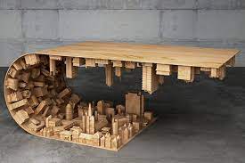 Felicity acrylic coffee table$999 now 20% off. Wave City Coffee Table