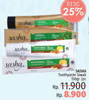 Promo Harga Sasha Pasta Gigi Terbaru Minggu Ini Katalog Lottemart Hemat Id
