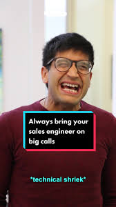 Always bring your sales engineers
