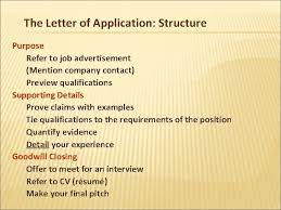 How to format your letter of interest. What Is A Letter Of Application A Letter