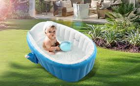 The first years sure comfort deluxe newborn to toddler tub. Amazon Com Inflatable Baby Bathtub With Air Pump Portable Toddler Bathtub Baby Bath Tub Non Slip Travel Bathtub Mini Air Swimming Pool Kids Thick Foldable Shower Basin Pink Baby