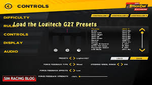 A brief tutorial covering the logitech g27 wheel settings for nascar racing 2003 season. Logitech G27 Game Stock Car Extreme Settings Youtube