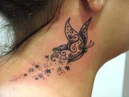 Neck Tattoo Designs And Ideas Popular Neck Tattoos And Meanings Neck Tattoo Pictures Neck Tattoos Women Wrist Tattoos Girls Butterfly Neck Tattoo