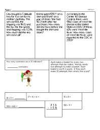 Also detailed solutions and full explanations are included. 6th Grade Word Problems Freeeducationalresources Com