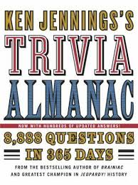 Built by trivia lovers for trivia lovers, this free online trivia game will test your ability to separate fact from fiction. Ken Jennings S Trivia Almanac 8 888 Questions In 365 Days By Ken Jennings 2008 Hardcover For Sale Online Ebay