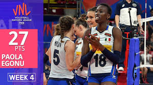 See full list on directory.volleyverse.com Paola Egonu Ita Highlights Vs Korea Women S Vnl Volleyball 2019 27 Pts Youtube