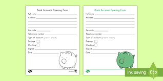 You can look for the routing number on the check (cheque book) issued. Usa Bank Dramatic Play Account Opening Form Teacher Made