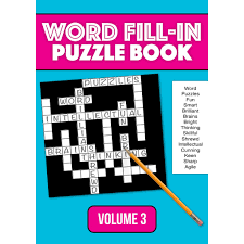 The best free online crossword is brand new, every day. Word Fill In Puzzle Book Volume 3 Suitable For All Ages Shopee Philippines