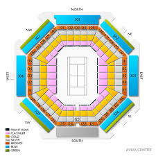 Aviva Centre 2019 Seating Chart