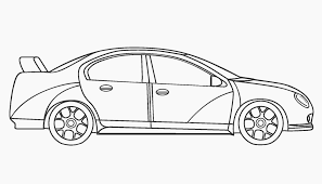Easy car coloring of plymouth satellite, sport fury, superbird and road runner. Free Printable Race Car Coloring Pages For Kids