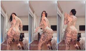 Anny Alves Rebolando Nua Exibindo A Bunda Grande Tatuada - Cnn Amador