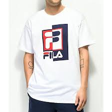 Free shipping on orders over $25 shipped by amazon. Fila Rexton White T Shirt Zumiez New Style T Shirt Shirt Designs T Shirt