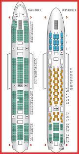 Emirates A380 Seating Plan 2021