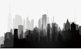 Black And White City Silhouette City Clipart Black And White City Png Transparent Clipart Image And Psd File For Free Download City Silhouette Black And White City White City