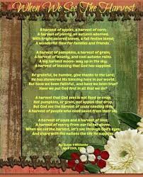 Treasure Box Poetry And Praise When We See The Harvest Poster Harvest Poems Christian Poems Harvest