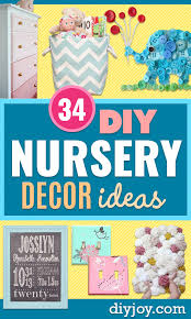 That was a huge feat. 34 Diy Nursery Decor Ideas