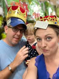 We had a blast playing with all the fun Halloween costumes! This store is  open year round. Leila definitely wanted to me Minnie Mouse !! Girls loved  being vampires !