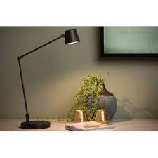 lucide bureualamp jorius zwart in 2021 bureaulamp led lamp led