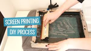 Discharge underbase with plastisol top colors. How To Screen Print T Shirts At Home Diy Method Charlimarietv Youtube