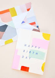 Colorstroke Happy Birthday Card In 2020 Happy Birthday Cards Handmade Happy Birthday Cards Diy Birthday Card Drawing