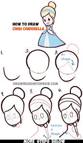 How To Draw Cute Baby Chibi Cinderella Easy Step By Step Drawing Tutorial How To Draw Step By Step Drawing Tutorials Cute Drawings Drawing Tutorial Kawaii Drawings