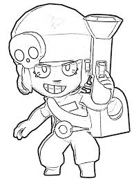 Penny from brawl stars brawl brawlstars draw drawings howto. Kleurplaat Penny Brawl Stars Leukekleurplaten Nl