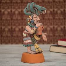 Ceramic Sculpture of Mayan Goddess Ixchel from Mexico - Mayan Goddess of  Medicine | NOVICA