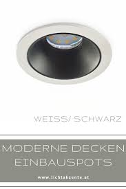 decken einbauspot siena weiss schwarz einbauspots einbaustrahler moderne decken