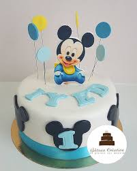 Gateau D Anniversaire Bebe Mickey Gateau Creation Gateau Anniversaire Piece Montee Gateau Anniversaire