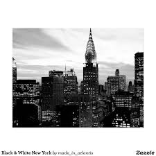 Black And White New York City Posters Black White New York Postcard Zazzle Com New York Travel New York Black And White