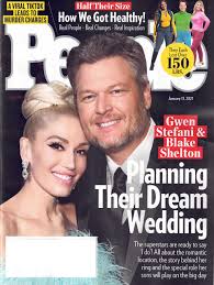 Email address * country * subscribe to email updates from: People Magazine January 11 2021 Gwen Stefani Blake Shelton Dream Wedding Various Amazon Com Books