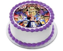 The estimated delivery time is between 2 and 4 hours after making the payment. Dragon Ball Z Edible Birthday Cake Topper Or Cupcake Topper Decor Birthday Cake Toppers Edible Cake Toppers Birthday Cake
