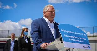 Photo via doug ford's twitter. Ford Says Ontario Has Proactive Coronavirus Testing Plan For Schools In Hotspots News