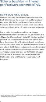 Login using your username and password. Deutsche Bank 3d Secure Sicherer Bezahlen Im Internet Pdf Kostenfreier Download
