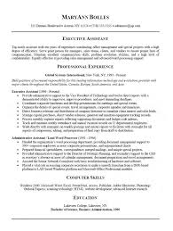 The good news is that writing a standout executive assistant resume is easier than you might think. Executive Assistant Resume Admin Administrative Sample Experience Hudsonradc