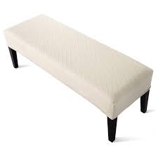 Select from round, oval, rectangular, and extension dining tables; Bench Covers High Stretch Bench Slipcover For Dining Room Bench Seat Cushion Covers Furniture Protector With Elastic Bottom Chair Cover Aliexpress