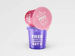 Download Free Yogurt Cup Mockups Mockuptree PSD Mockup Templates