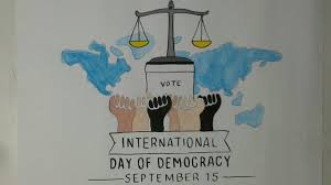Democracy day in the time of the pandemic. International Democracy Day Poster Painting On Democracy Day Youtube