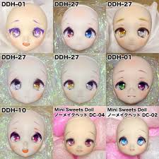 カスタム ドール メイク