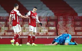 The uefa europa league group stage kicked off on thursday with 24 matches which featured three premier league club, including two of the big six in arsenal and spurs, as well as italian giants ac milan and portuguese giants benfica. Arsenal Moves To Europa League Quarterfinals Despite Olympiacos Loss Daily Sabah