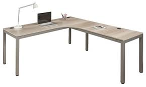 Modern corner desk home office decor ideasdecor ideas. At Work Corner Desk With User Curve 72 W X 72 D Contemporary Desks And Hutches By National Business Furniture 14663 13 Houzz