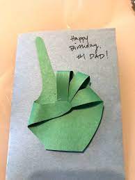 What to write in a birthday card what should you write in a birthday card? Making A 1 Dad Birthday Card Thriftyfun
