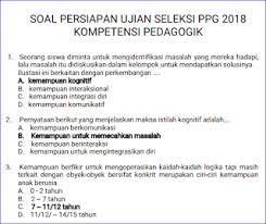 Soal ppg ukg ipa sd ipa sd Soal Pedagogik Guru Smk