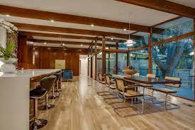 Extensive use of glass and open design concepts help this style forge a connection with nature. Photo 11 Of 26 In 1963 Post And Beam Mid Century Modern By Tavis Westbrook Dwell