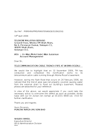 Tmpoint shah alam bangunan tm shah alam, persiaran damai, seksyen 11, 40000 shah alam, selangor. 016a Letter To Telekom Rectify Cable Trunking