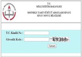 Gündem meb lgs sonuçları açıklandı! Meb Ehliyet Sinav Sonuclari Sorgulama Ehliyet Meb